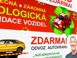 Výkup Vašeho autovraku za top cenu a navíc služby zdarma