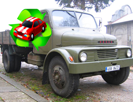Odtah a likvidace  nákladních vozidel