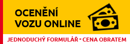 Ocenění vozu online prostřednictvím formuláře - cena obratem