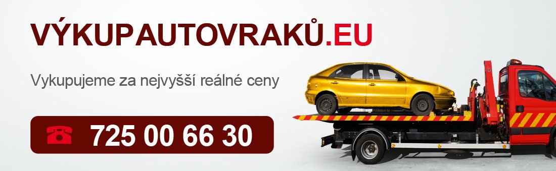 Výkup autovraků a vozidel pro ekologickou likvidaci